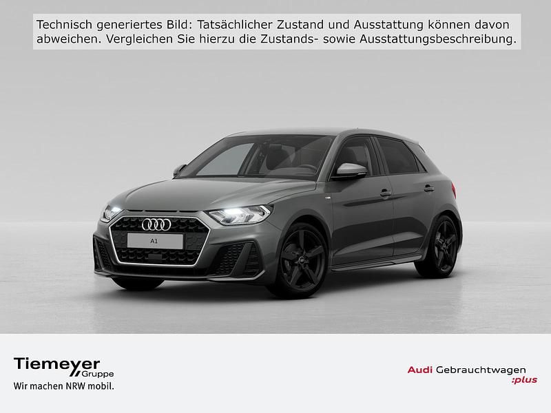 Grau Gebraucht 2024 Audi A1 Sportback S-Line Kleinwagen | 24.690 € (Fairer Preis) - Bild 1/4