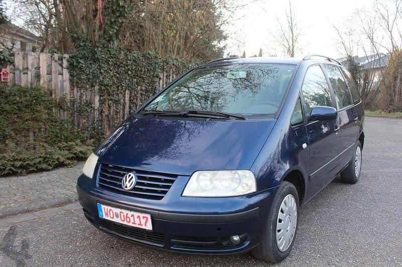 Gebraucht VW Sharan Comfortline 116 PS (85 kW) 2002 Blau Van / Kleinbus