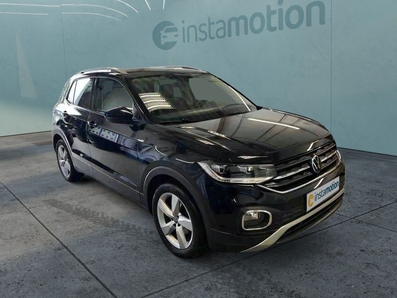 Schwarz Gebraucht 2022 VW T-Cross Style SUV | 20.225 € (Etwas zu teuer) - Bild 1/3