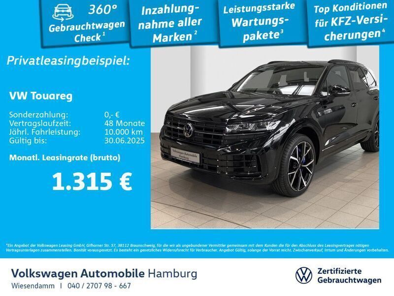 Schwarz Gebraucht 2025 VW Touareg R SUV | 99.990 € - Bild 1/3