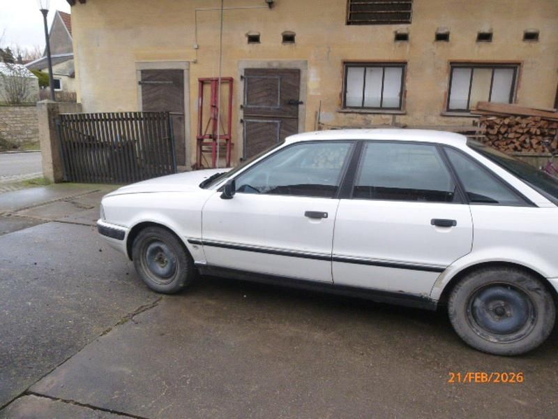 Gebraucht Audi 80 85 PS (62 kW) 1993 Weiß Limousine