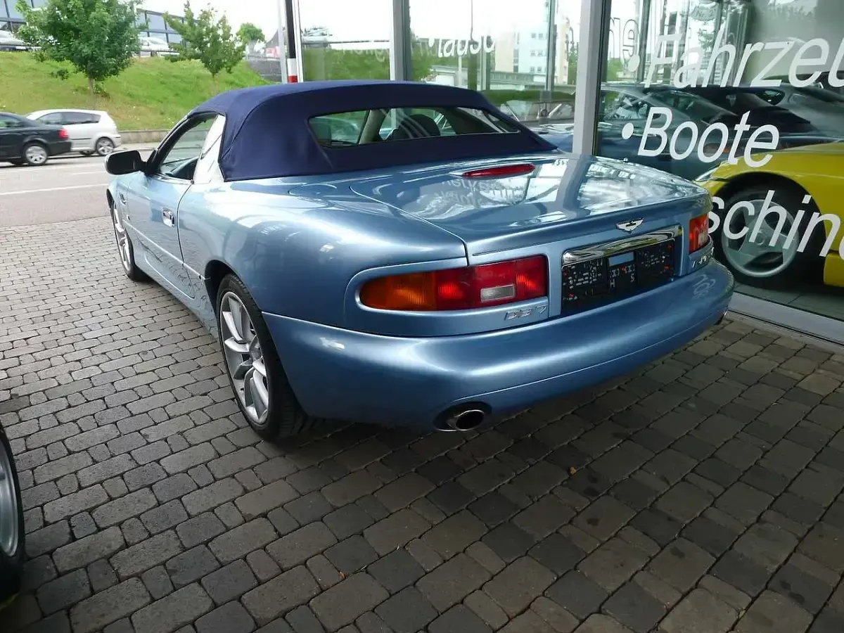Gebraucht Aston Martin DB7 416 PS (305 kW) 2001 Blau Cabrio