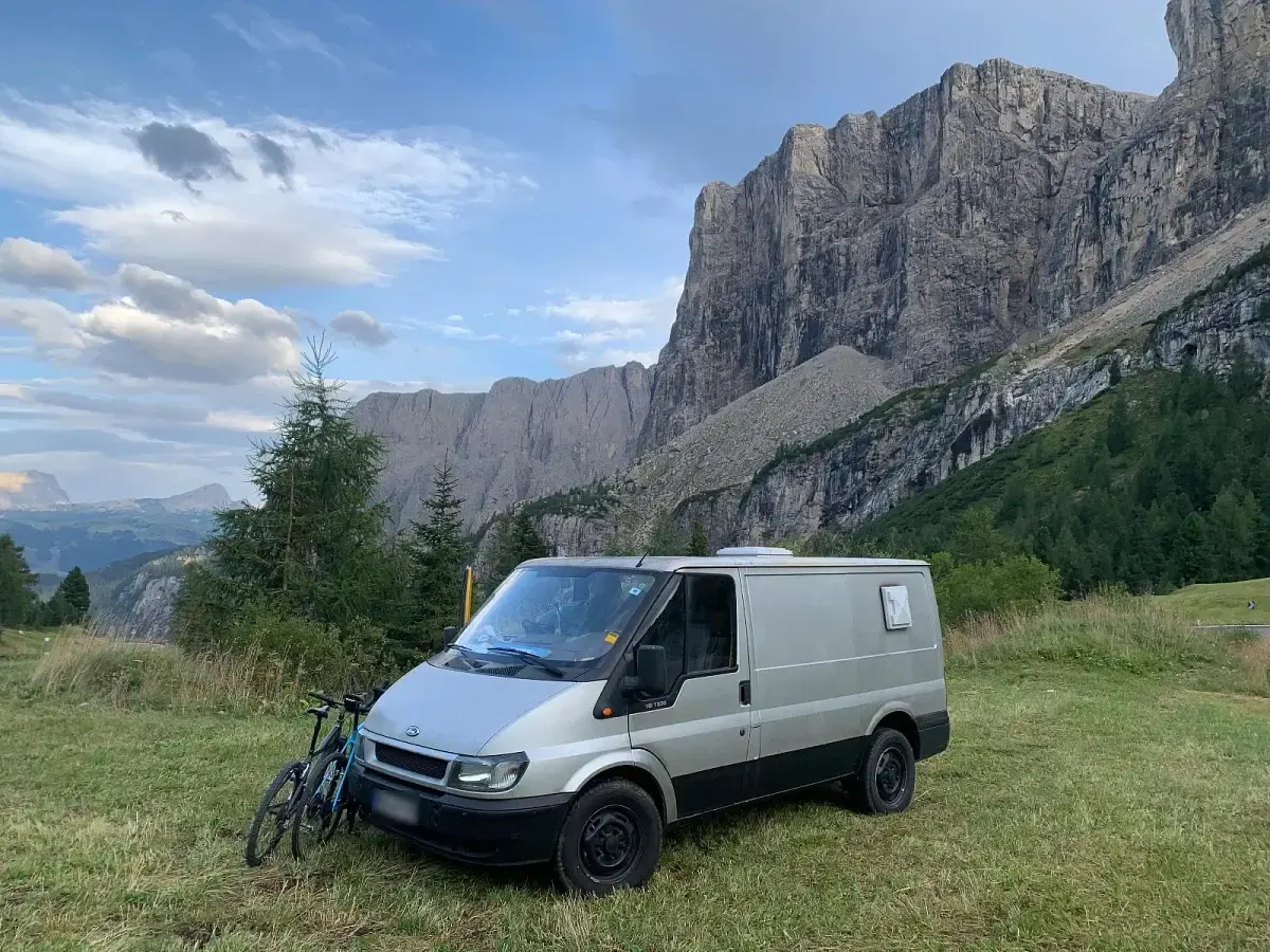 Gebraucht Ford Transit Tourneo 125 PS (91 kW) 2005 Silber Van / Kleinbus