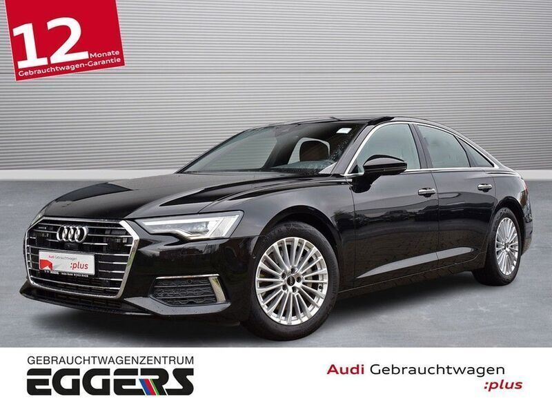Mythosschwarz metallic Gebraucht 2020 Audi A6 Design Limousine | 39.950 € - Bild 1/4