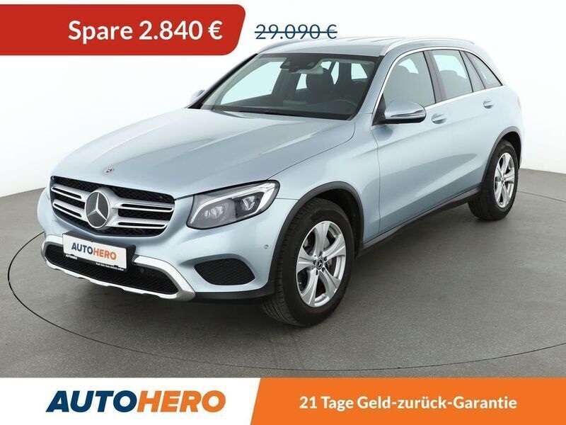 Silber Gebraucht 2017 Mercedes GLC250 Exclusive SUV | 26.250 € (Superpreis) - Bild 1/3