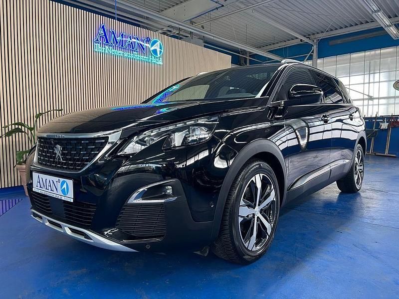 Schwarz Gebraucht 2018 Peugeot 5008 Allure GT-Line Van / Kleinbus | 18.999 € (Guter Preis) - Bild 1/4