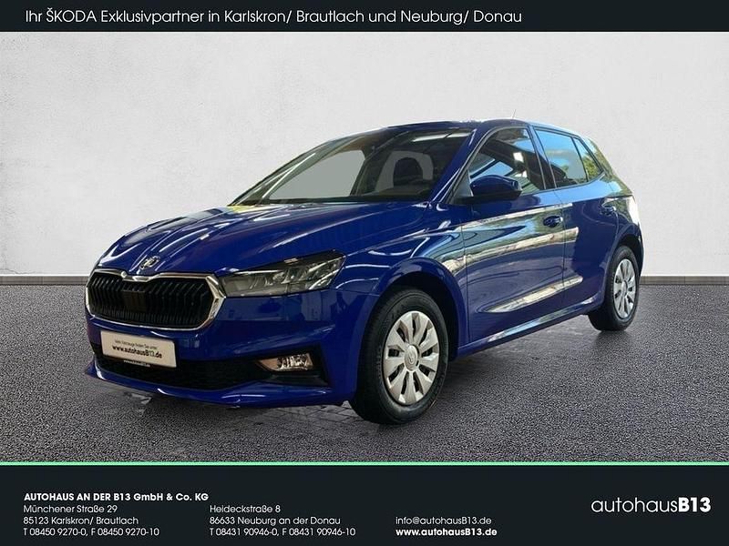 Gebraucht Skoda Fabia Essence 80 PS (58 kW) 2024 Blau Kleinwagen