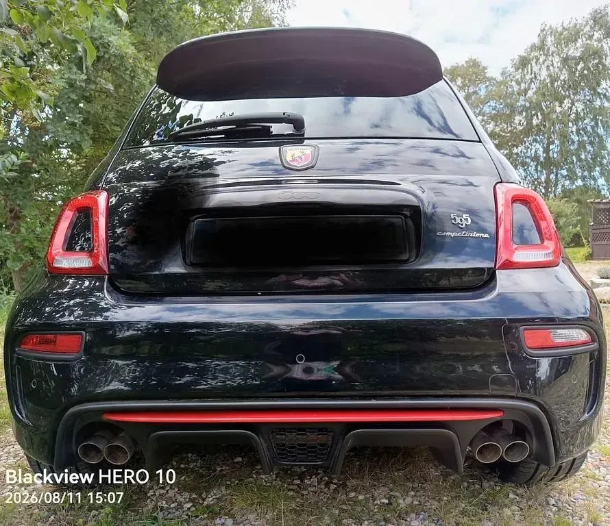 Gebraucht Abarth 595 Competizione 179 PS (131 kW) 2017 Schwarz Kleinwagen