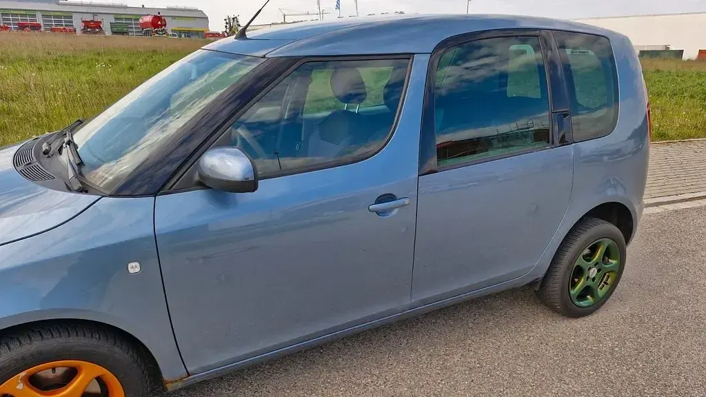 Gebraucht Skoda Roomster Comfort 105 PS (77 kW) 2007 Blau Van / Kleinbus