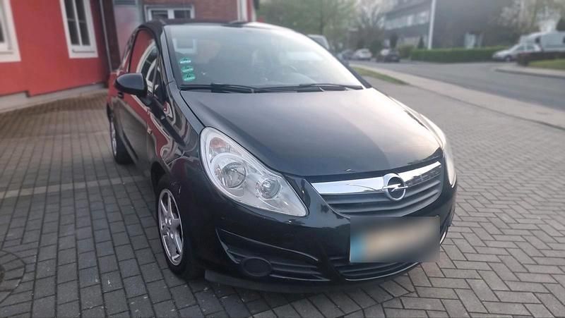 Gebraucht Opel Corsa 2008 Schwarz Kleinwagen