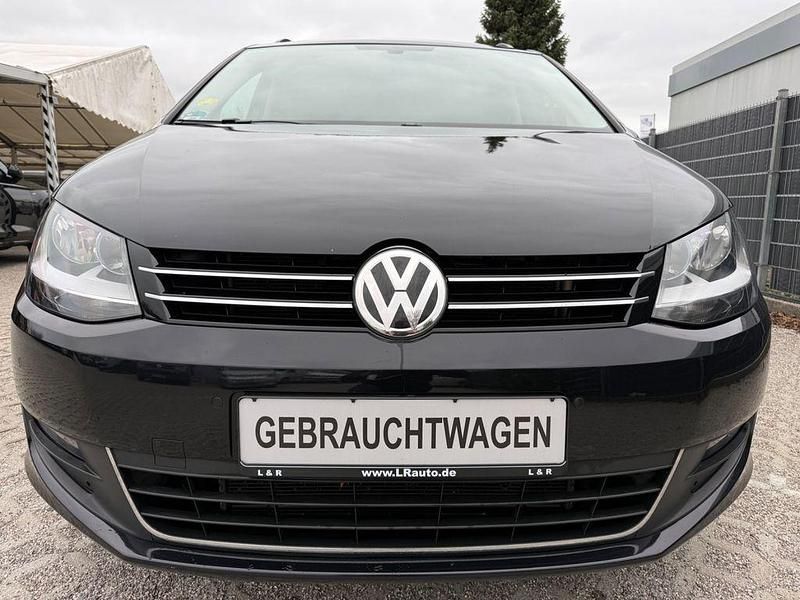 Gebraucht VW Sharan 150 PS (110 kW) 2018 Schwarz Van / Kleinbus