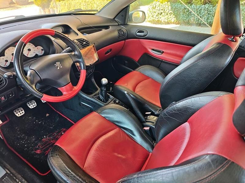 Gebraucht Peugeot 206 CC 136 PS (100 kW) 2002 Blau Cabrio