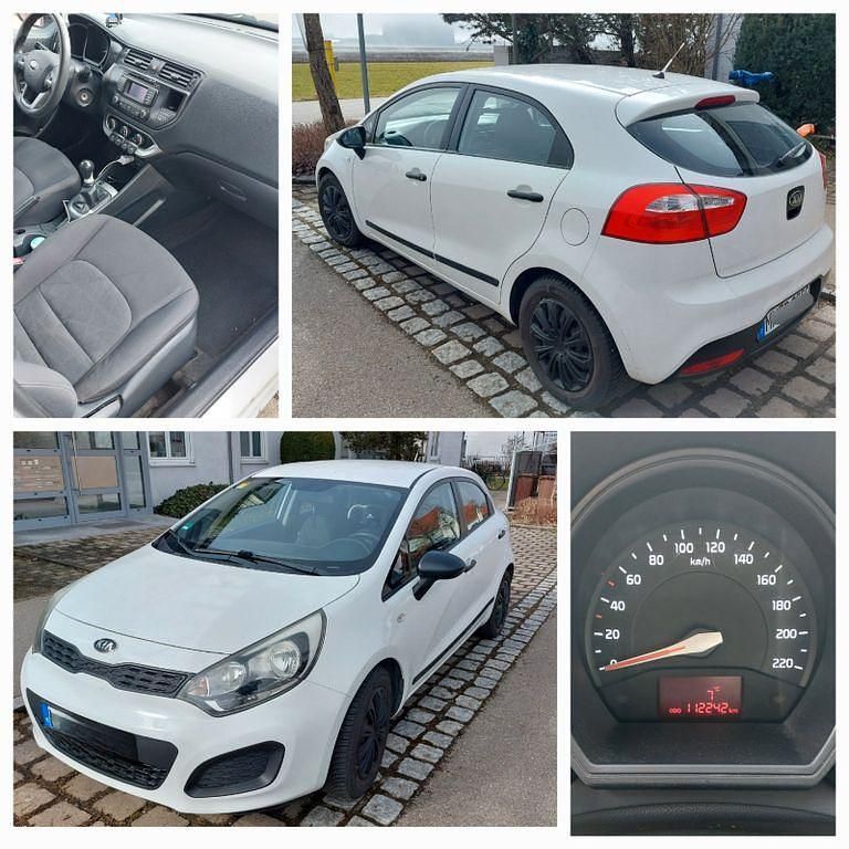 Gebraucht Kia Rio Attract 86 PS (63 kW) 2013 Weiß Limousine