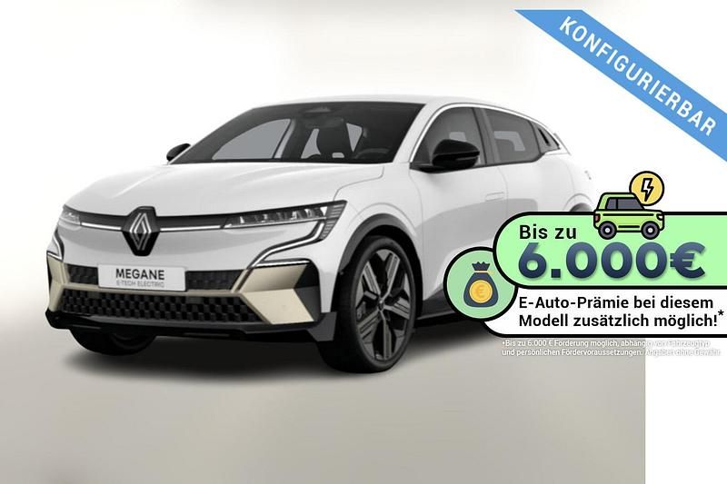 Neu Renault Megane E-Tech Iconic 160 kW (218 PS) 2026 Weiss Limousine