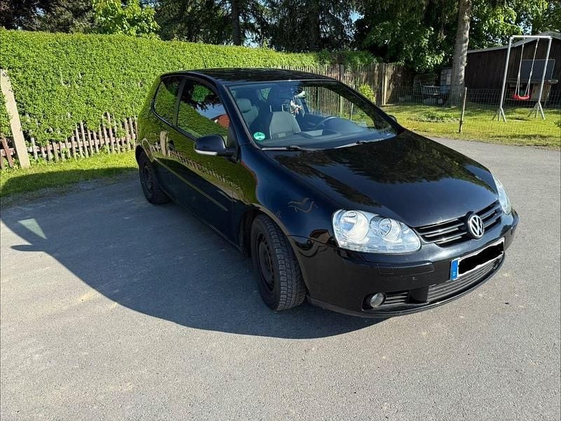Gebraucht VW Golf VI Trendline 80 PS (58 kW) 2008 Schwarz Kleinwagen