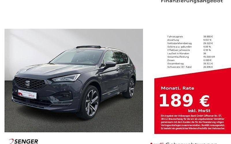 Grau Gebraucht 2022 Seat Tarraco 4Drive SUV | 38.880 € (Etwas zu teuer) - Bild 1/4