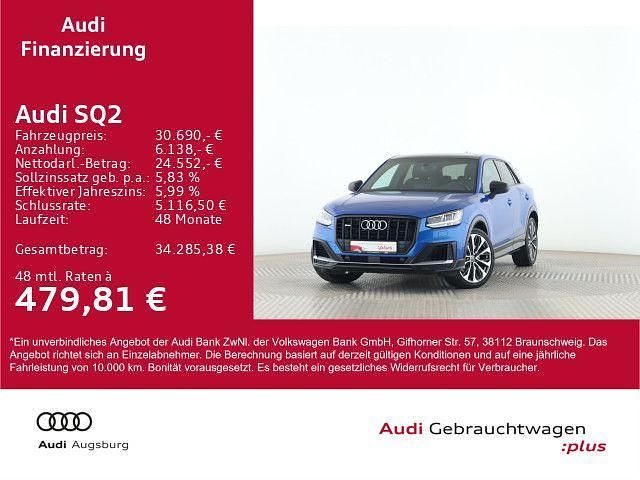 Arablau kristalleffekt Gebraucht 2019 Audi SQ2 Sport SUV | 30.690 € - Bild 1/4