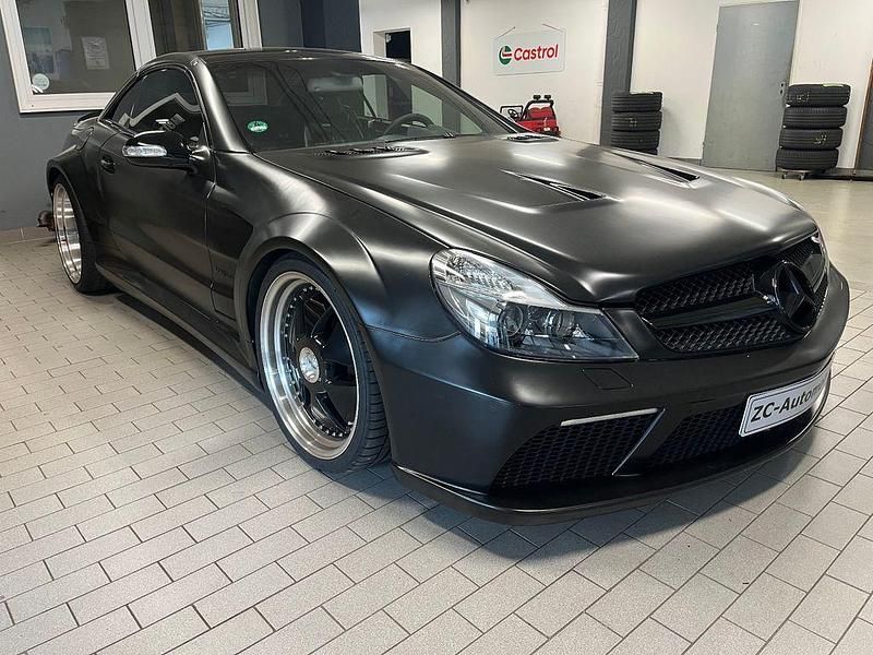 Weiß Gebraucht 2002 Mercedes SL55 AMG AMG Cabrio | 38.900 € - Bild 1/4