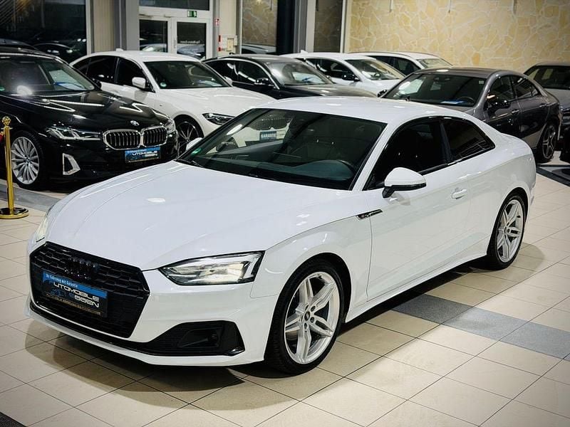 Gebraucht Audi A5 S-Line 163 PS (119 kW) 2022 Weiß Coupé