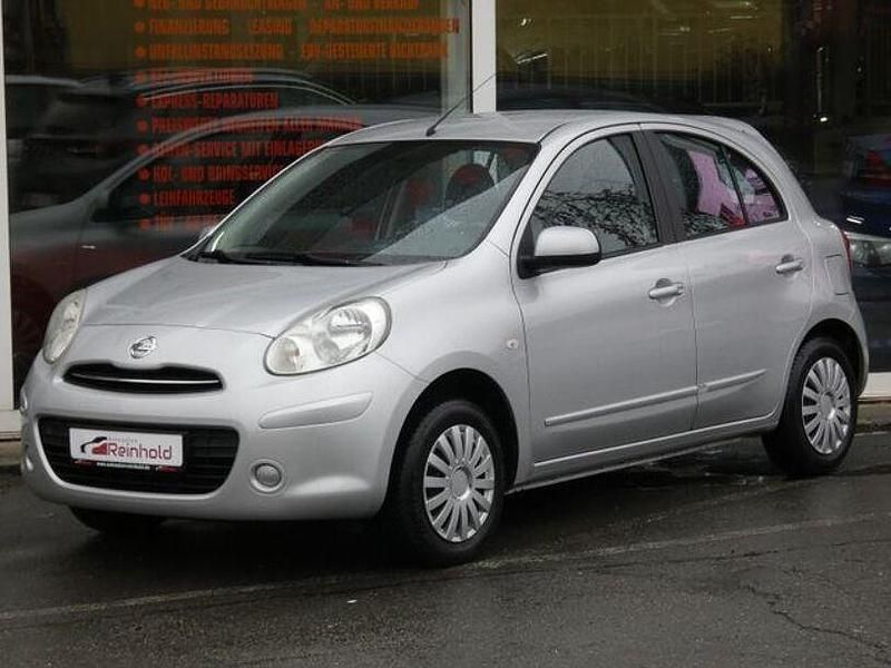 Gebraucht Nissan Micra Acenta 115 PS (84 kW) 2012 Silber Kleinwagen