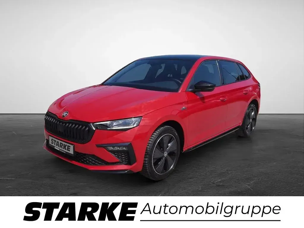 Gebraucht Skoda Scala Monte Carlo 150 PS (110 kW) 2025 Velvetrot metallic Kleinwagen