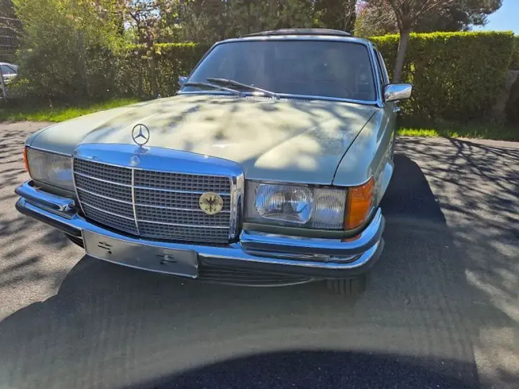 Gebraucht Mercedes 450 SE 224 PS (164 kW) 1973 Silbergrün met. (metallic) Limousine