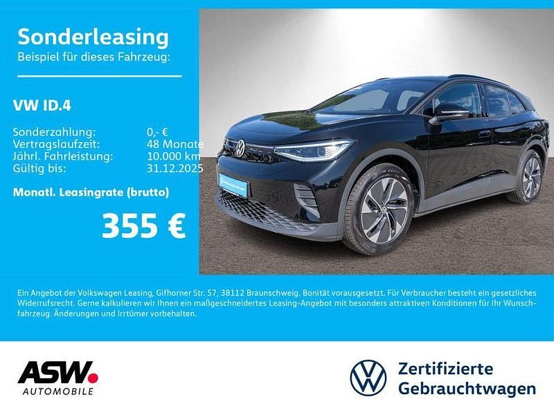 Grenadillschwarz metallic Gebraucht 2025 VW ID.4 Pure SUV | 35.860 € (Fairer Preis) - Bild 1/4