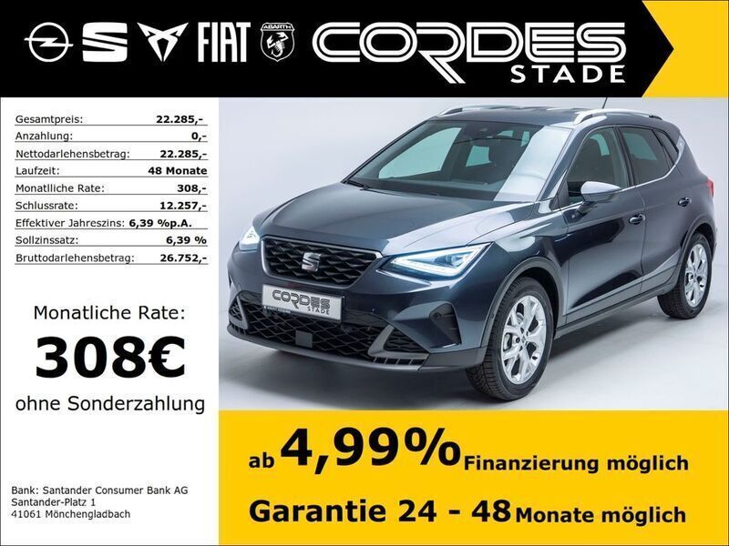 Grau Gebraucht 2023 Seat Arona FR SUV | 22.285 € (Fairer Preis) - Bild 1/4
