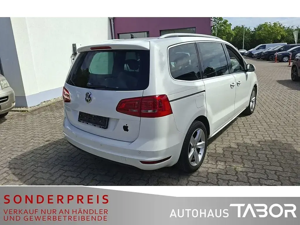 Gebraucht VW Sharan Highline 177 PS (130 kW) 2014 Weiß Van / Kleinbus
