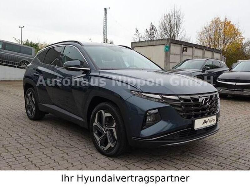 Teal blue Gebraucht 2021 Hyundai Tucson Prime SUV | 29.985 € (Etwas zu teuer) - Bild 1/4