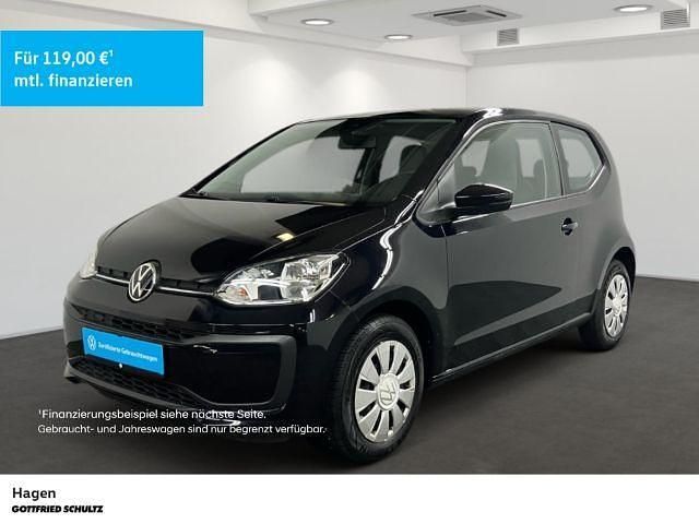 Schwarz Gebraucht 2021 VW up! Kleinwagen | 9.950 € (Fairer Preis) - Bild 1/4