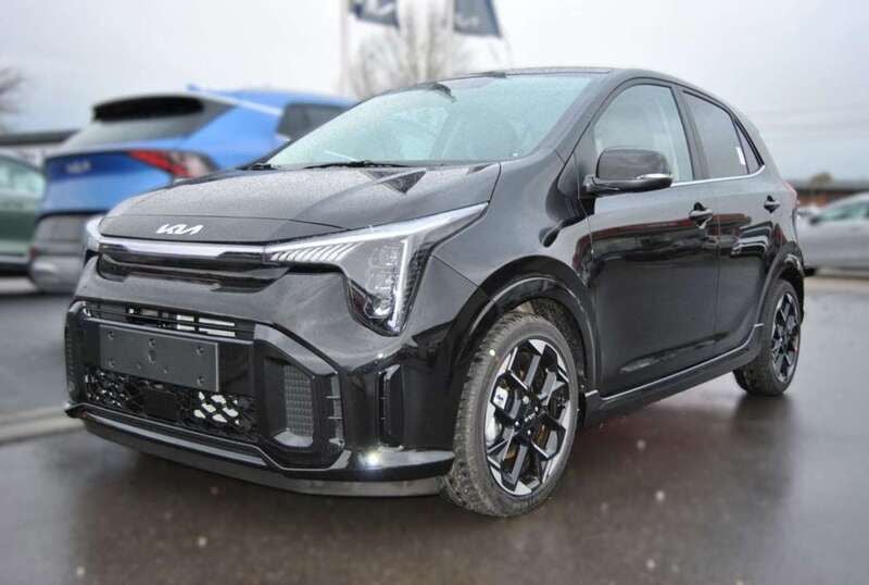 Schwarz Neu 2025 Kia Picanto GT-Line Kleinwagen | 20.102 € (Fairer Preis) - Bild 1/4