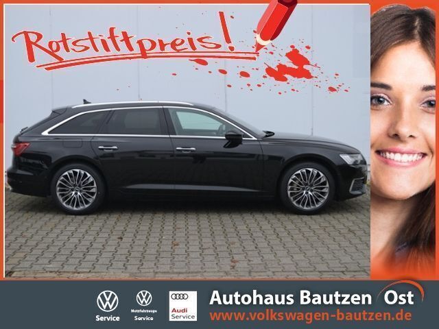 Mythosschwarz metallic Gebraucht 2021 Audi A6 Design Kombi | 38.790 € (Etwas zu teuer) - Bild 1/4