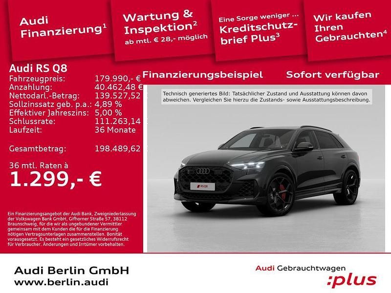 Gebraucht Audi RS Q8 Performance 640 PS (470 kW) 2025 Schwarz SUV