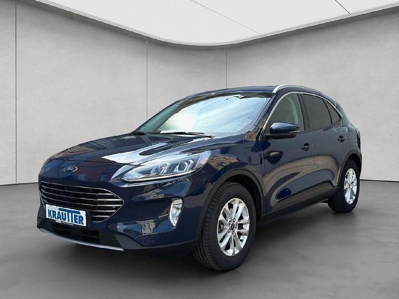 Blazerblau Gebraucht 2021 Ford Kuga Titanium SUV | 21.450 € (Guter Preis) - Bild 1/4