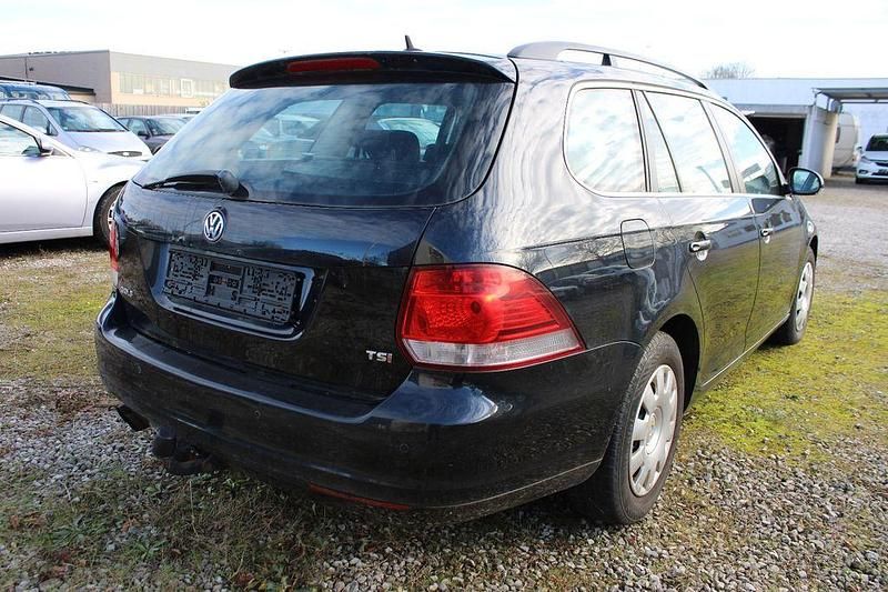 Gebraucht VW Golf VI 122 PS (89 kW) 2010 Schwarz Kleinwagen