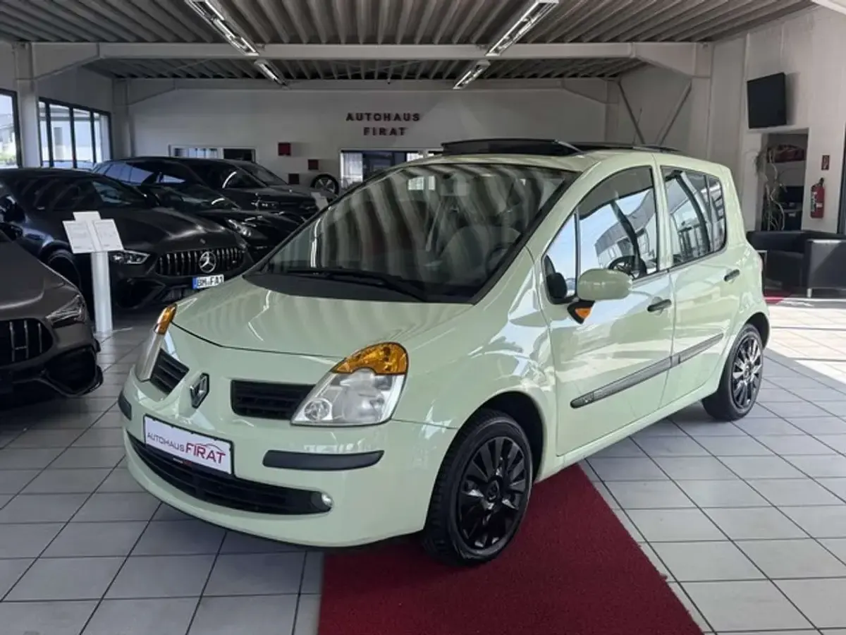 Gebraucht Renault Modus 75 PS (55 kW) 2006 Gelb Van / Kleinbus