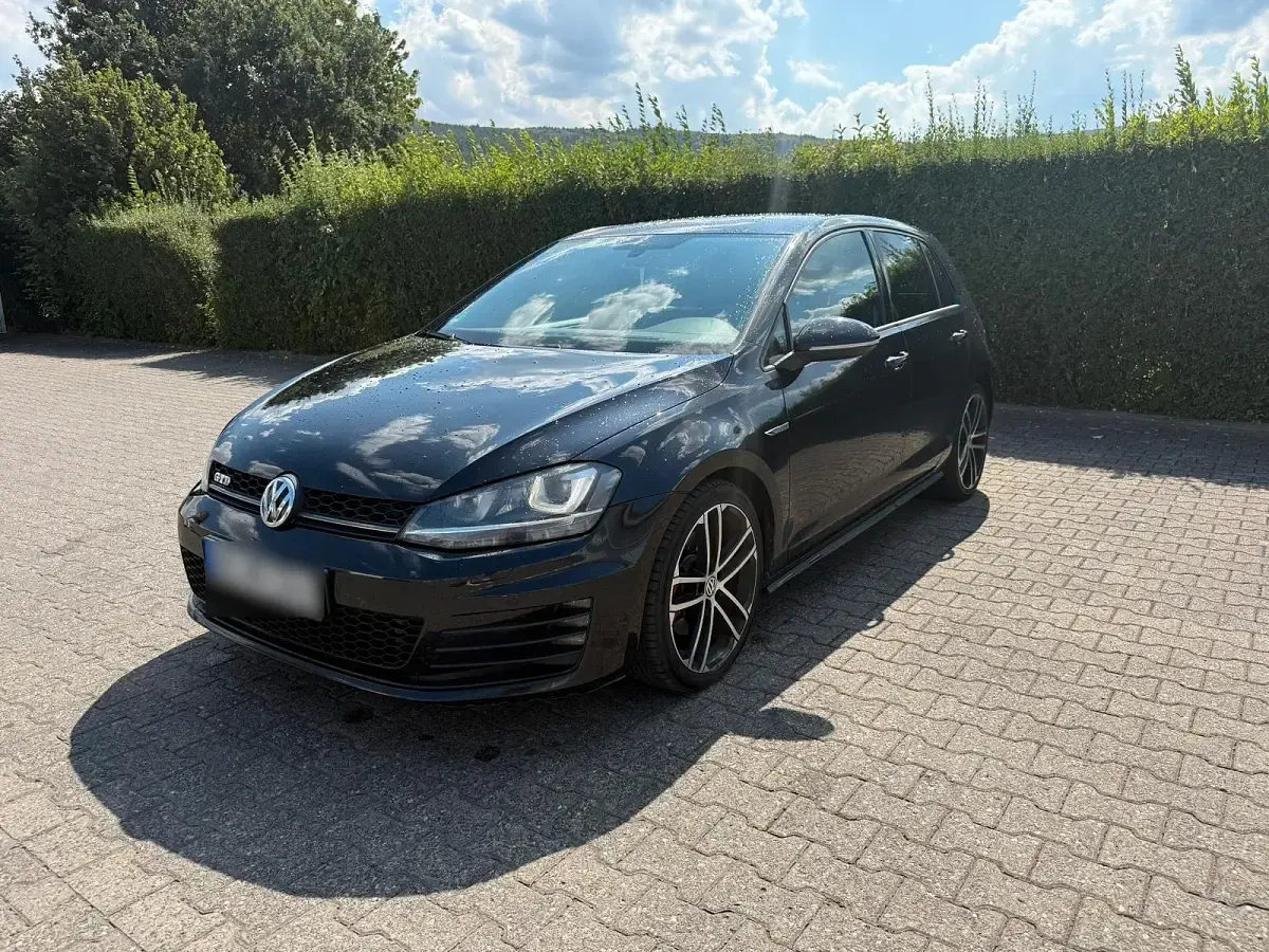 Gebraucht VW Golf VII GTD 184 PS (135 kW) 2014 Schwarz Kombi