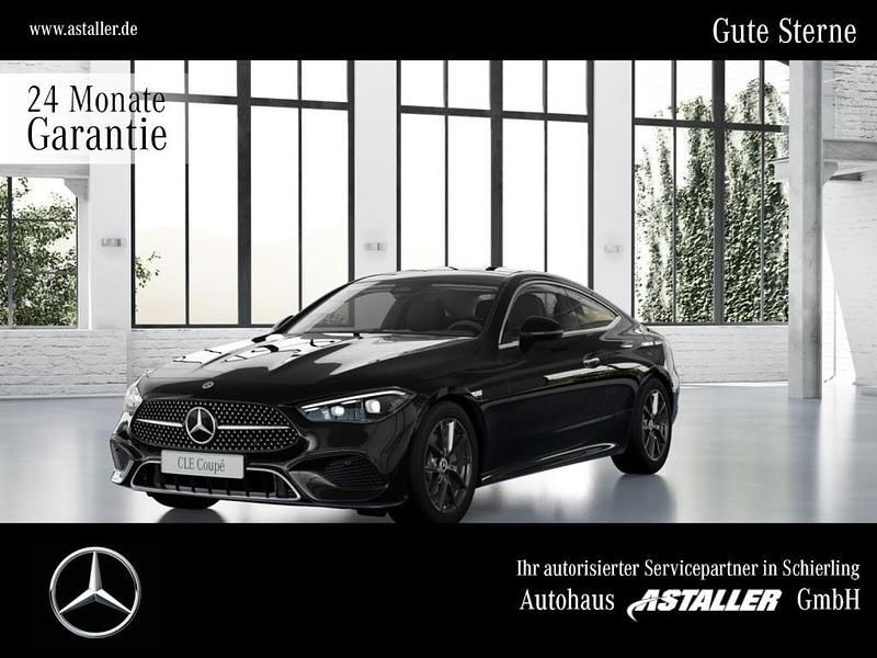 Metalliclack obsidianschwarz Gebraucht 2023 Mercedes CLE200 Avantgarde Coupé | 50.800 € (Guter Preis) - Bild 1/4