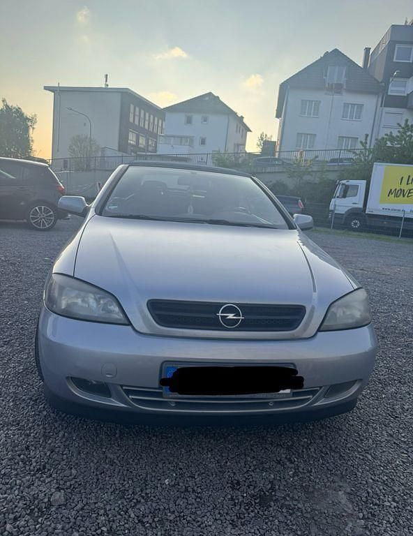 Silber Gebraucht 2002 Opel Astra Cabriolet Cabrio | 1.000 € (Superpreis) - Bild 1/4