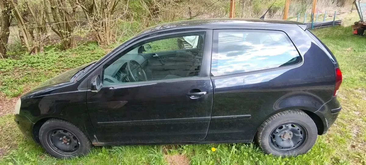 Gebraucht VW Polo 80 PS (58 kW) 2007 Schwarz Kleinwagen