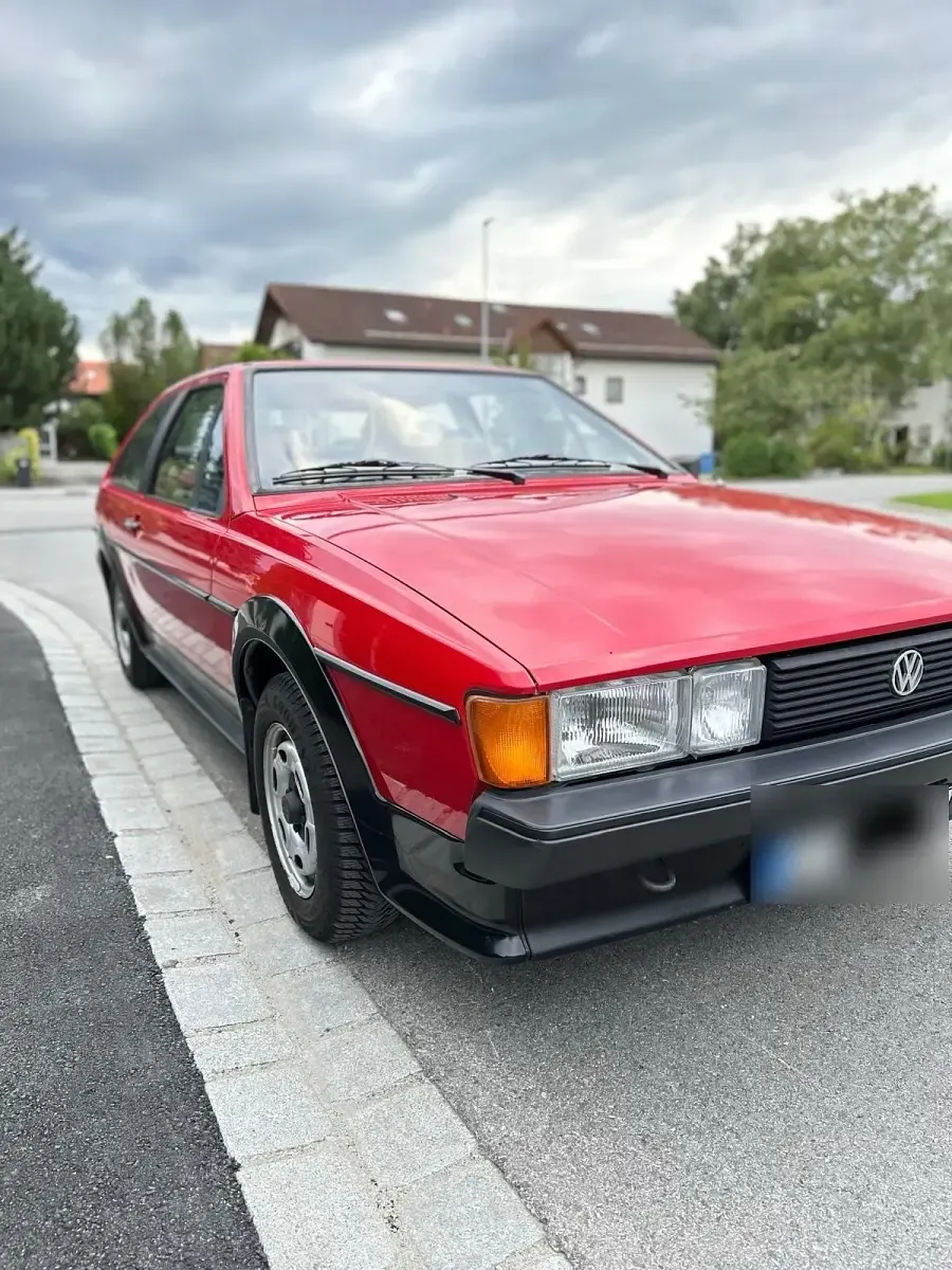 Second-hand VW Scirocco GT 72 CP (52 kW) 1987 Roșu Coupe