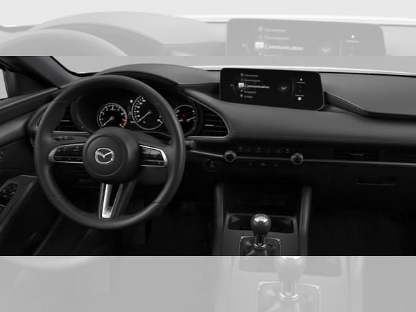 Neu Mazda 3 Prime-Line 140 PS (102 kW) 2025 Weiß (arctic white) Limousine