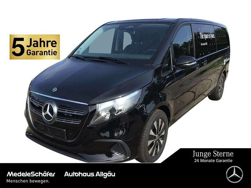 Obsidianschwarz Gebraucht 2024 Mercedes EQV250 Long Van / Kleinbus | 49.850 € - Bild 1/4