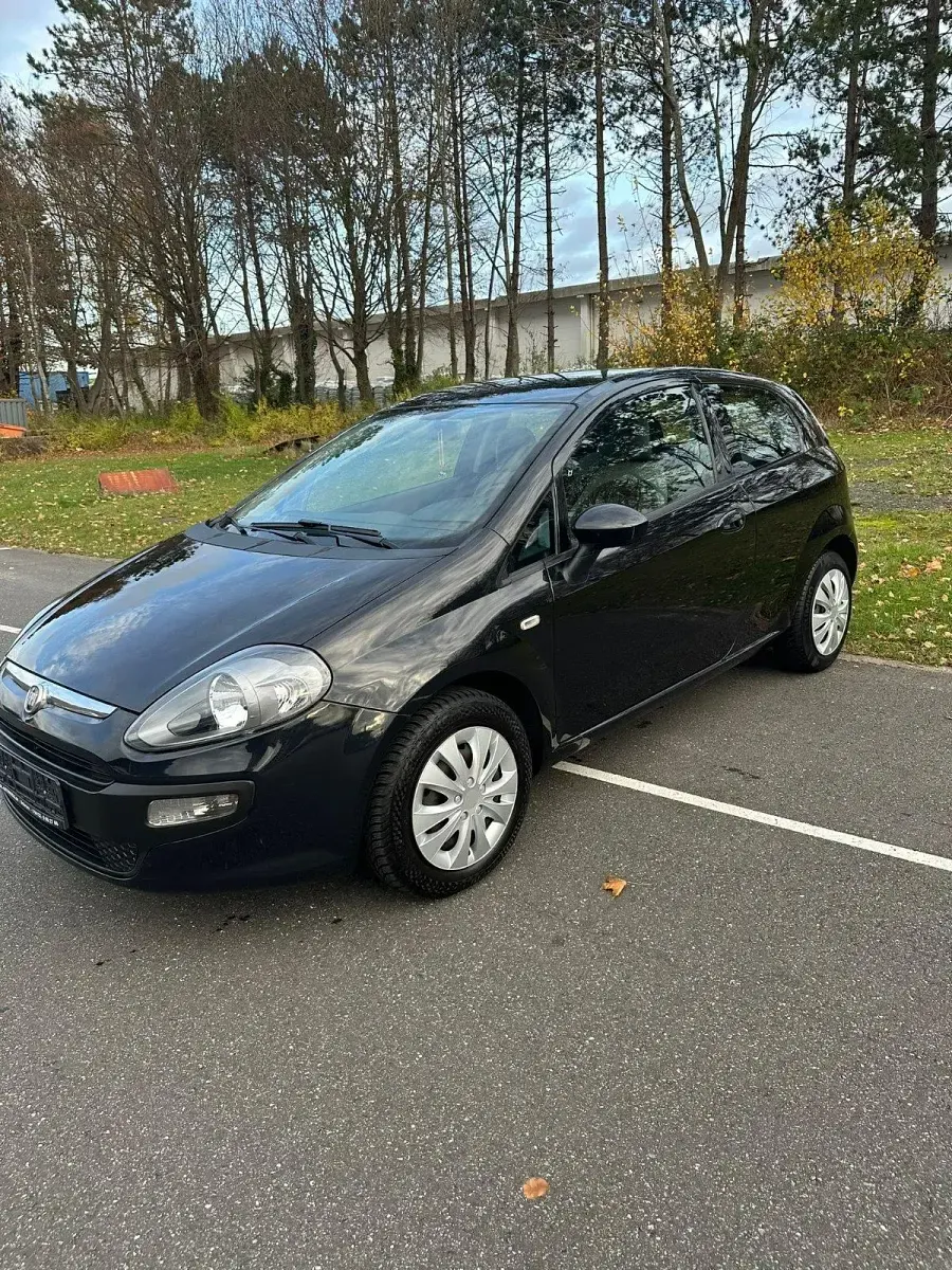 Gebraucht Fiat Punto Easy 69 PS (50 kW) 2013 Schwarz Kleinwagen