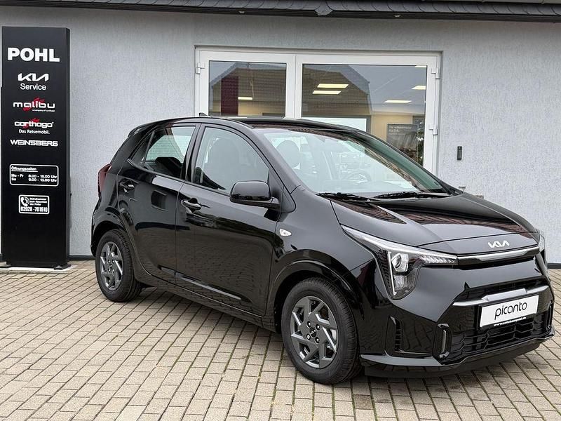Neu Kia Picanto Vision 68 PS (50 kW) 2025 Schwarz Kleinwagen