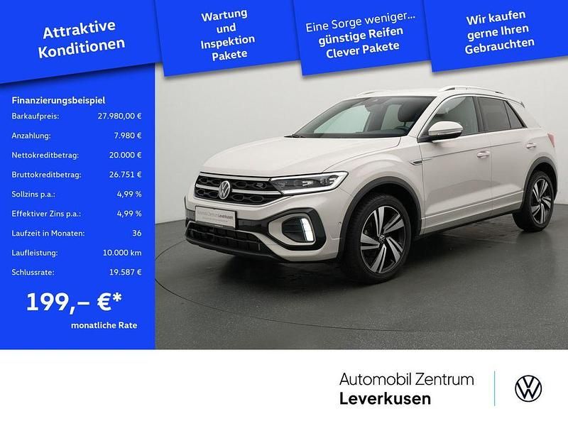 Grau Gebraucht 2024 VW T-Roc R-line SUV | 27.980 € (Fairer Preis) - Bild 1/4