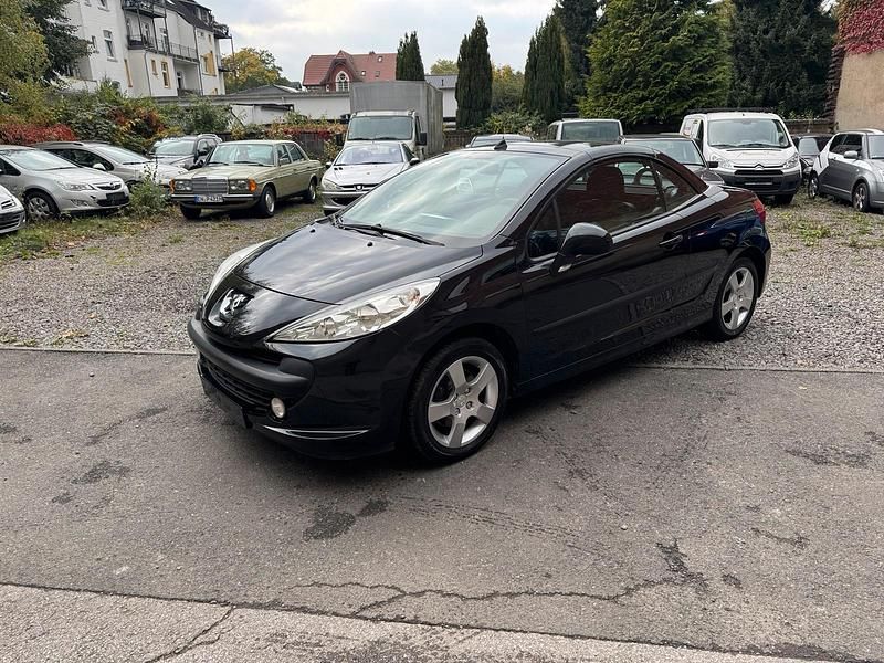 Schwarz Gebraucht 2009 Peugeot 207 CC Cabrio | 4.500 € - Bild 1/4