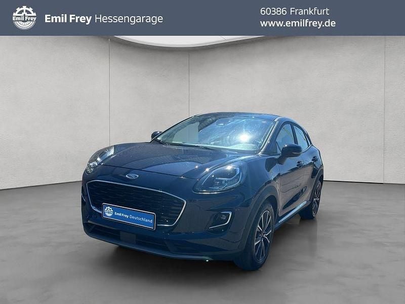 Blau Gebraucht 2022 Ford Puma Titanium SUV | 16.950 € (Superpreis) - Bild 1/4