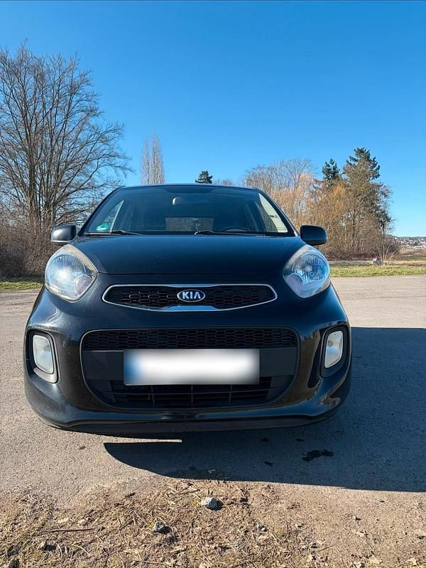 Gebraucht Kia Picanto 67 PS (49 kW) 2016 Schwarz Kleinwagen